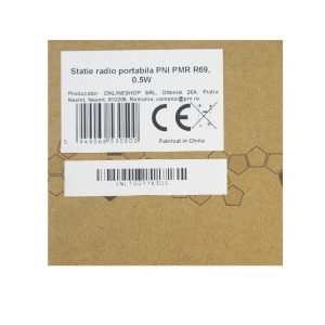 Statie radio portabila PNI PMR R69, 0.5W, Scan, TOT, BCL, Squelch, 16 canale PMR446, acumulator 2800mAh - Img 9