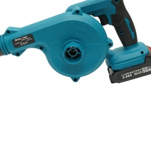 Suflanta aer si aspirator de gradina cu 2 acumulatori 21V, 2Ah Li-ion, debit aer 2.8 m3/min, turatie 24000rpm Breckner Germany - Img 8