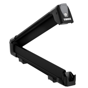 Suport 6 perechi schiuri Thule SnowPack Black 7326 cu prindere pe bare transversale aluminiu cu profil T - Img 2