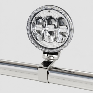 Suport inox pentru prindere pe bullbar fi 6cm - Img 2