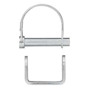 Suport pentru balama 71 mm / Ø16 mm cu știft de blocare și clemă de fixare - Img 4