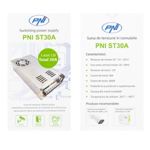 Sursa de tensiune in comutatie PNI ST30A 12V 30A 360W - Img 2