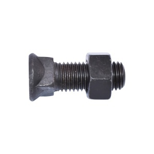Surub cap patrat plaz cu piulita M16x40mm - Img 2