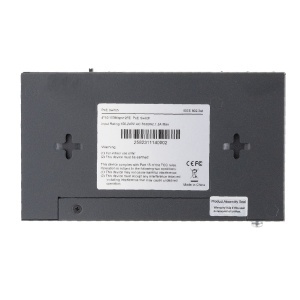 Switch PNI SWPOE242, POE, 6 x 10/100 Mbps, din care 4 porturi PoE, carcasa metalica - Img 3