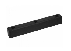 Tampon cauciuc 57X310X25mm cu 3 gauri