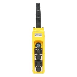Telecomanda industriala cu 4 comenzi si contact general cu cheie 12V Breckner Germany