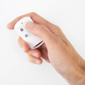 Telecomanda PNI SafeHouse HS190 pentru sisteme de alarma wireless, functii armare, dezarmare, armare partiala, alarma de panica - Img 2