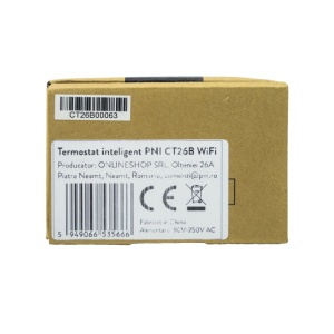 Termostat inteligent PNI CT26B WiFi incalzire in pardoseala electrica sau grup pompare, senzor pardoseala inclus, 10A, montaj incastrat, control din aplicatia Tuya Smart, programare zilnica, mod manua - Img 8