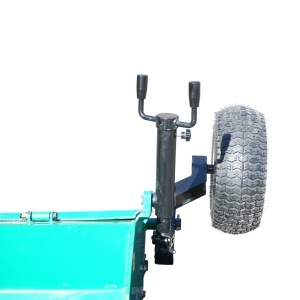 Tocatoare resturi vegetale tractabila ATV150, motor benzina Loncin 15CP, latime de lucru 150cm - Img 10