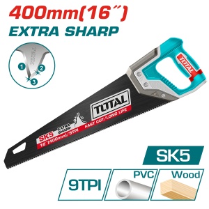 TOTAL - FIERASTRAU PENTRU LEMN - 400MM / 16'' ( INDUSTRIAL)