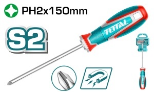 TOTAL - SURUBELNITA PHILLIPS- PH2 - 6.0MM - 150MM - S2 (INDUSTRIAL)
