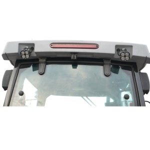 Tractor 60CP 4x4 cu cabina, motor diesel YTO, incarcator frontal hidraulic, cupa 1400mm, camere video KONIG 604 - Img 17