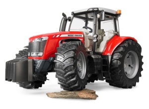 Tractor Massey Ferguson 7624 - BRUDER 3046 scara 1:16 - Img 6