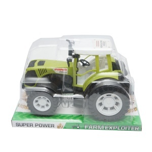 Tractor verde, 300x200x190mm jucarie copii +3 ani - Img 3