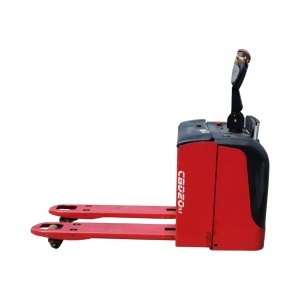 Transpalet electric 2T, 1.5kW, baterie 24V, 210Ah, platforma operator, franare electromagnetica, inaltime ridicare 205mm - Img 5