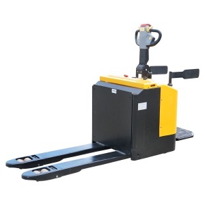 Transpalet electric cu sarcina maxima 1.5T, inaltime ridicare 85-200mm, furci 1150mm Breckner Germany - Img 3