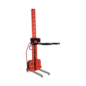 Transpalet semi-electric 1T cu autoincarcare, baterie Li-ion 12V, 50Ah, inaltime ridicare 1300mm - Img 6