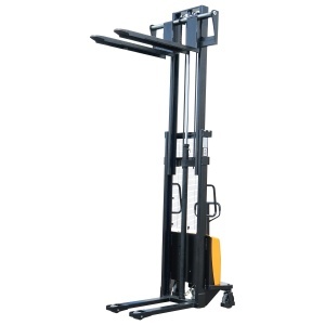 Transpalet semi-electric cu sarcina maxima 2T, inaltime ridicare 3000mm, furci 1150mm Breckner Germany - Img 5