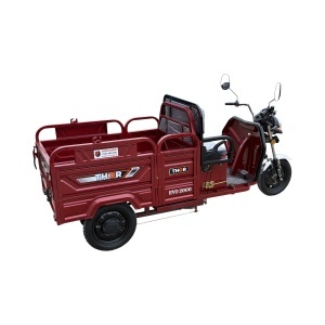 Triciclu electric THOR EVO 2000 ROSU 2000W 72V 32AH - Img 3