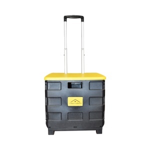 Troler compact din plastic pentru cumparaturi - Img 3