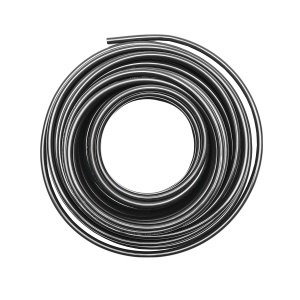 Tub aer poliamida negru 10x7.5mm 25m/rola