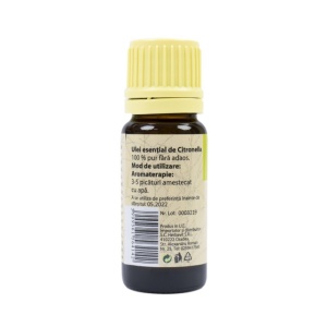 Ulei esential de Citronella (Cymbopogon nardus) 100% pur fara adaos 10 ml - Img 3