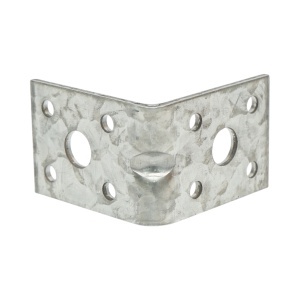 Vinclu de imbinare cu intaritura 50x50x35mm, grosime 2.5mm, otel zincat - Img 3
