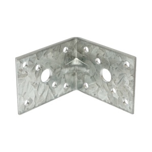 Vinclu de imbinare cu intaritura 60x60x45mm, grosime 2.5mm, otel zincat - Img 2