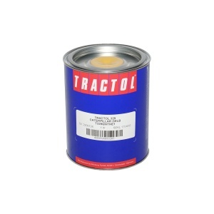 Vopsea auto galben tip Caterpillar 1L Tractol - Img 1