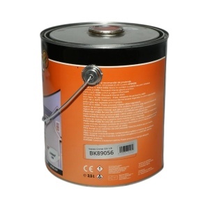 Vopsea email anticoroziva 3 in 1 crom metalizat 029 pe baza de solvent 3.5L, direct pe rugina, interior si exterior Breckner Germany - Img 3