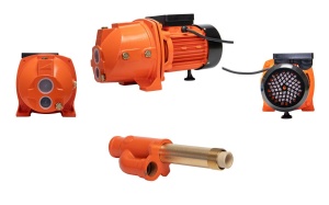 WOLFSON - POMPA DE SUPRAFATA CENTRIFUGALA - APA CURATA - JET-100E - CU EJECTOR RESIGILAT