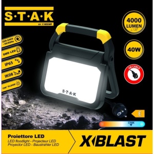 X-BLAST 40W: Proiector LED pentru iluminat de zona, 4000 lumeni, cablu 3 metri - Img 7