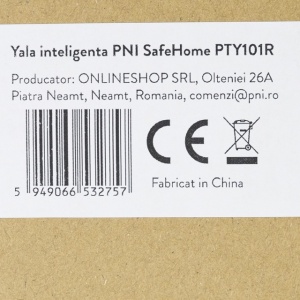 Yala inteligenta PNI SafeHome PTY101R, dreapta, acces cu amprenta, cod, card, cheie, aplicatie de mobil Tuya Smart - Img 8
