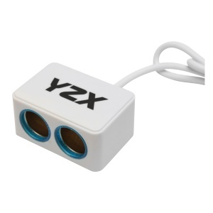 Adaptor bricheta auto dubla 12/24V si 1 port USB 5V 1000mA alb - Img 5