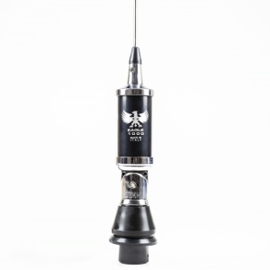 Antena CB LEMM EAGLE AT 1000, lungime 165 cm, castig 3dB, 26.5-27.5 MHz, 600W, cablu RG58 4m, fabricata in Italia - Img 3