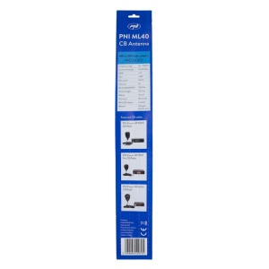 Antena CB PNI ML40, lungime 57 cm, cu adaptor filetat tata-tata M6 la M5 inclus - Img 3