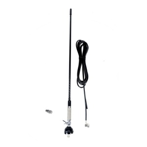 Antena CB PNI S60 cu fluture, lungime spic 59 cm, cu montura, cablu 4 m si mufa PL, fibra de sticla - Img 6