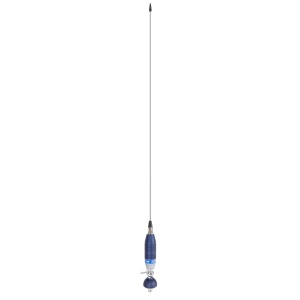 Antena CB Sirio SUPER 9 cu fluture, lungime 155 cm, 27 - 28.5 MHz, 250W, montura, cablu RG58 de 4m si mufa PL259 incluse - Img 5