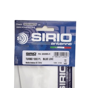 Antena CB Sirio Turbo 1000 PL Blue Line, 115cm Cod 2202005.41 fara cablu - Img 2