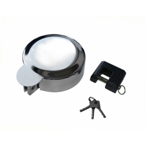 Antifurt rezervor combustibil Ø80mm full INOX + lacat