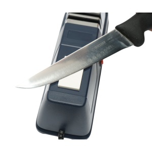Aparat electric ascutit cutite metalice, ceramice, zimtate cu 3 nivele de ascutire - Img 8