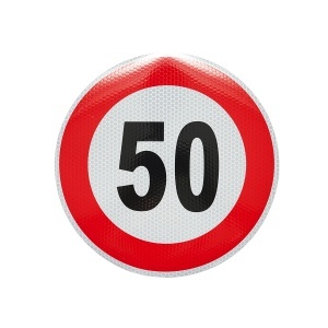 Autocolant limita viteza - 50 fi21 - Img 1