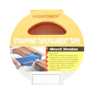 Banda adeziva ranforsata cu filament 48mm x 30m pentru ambalare HighPower - Img 8