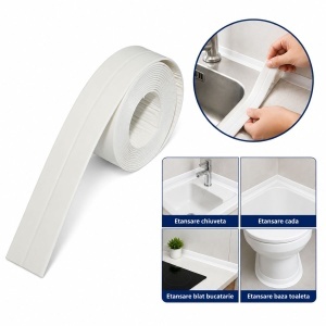 Banda etansare cada si chiuveta impermeabila autoadeziva 38mm x 3.2m HighPower