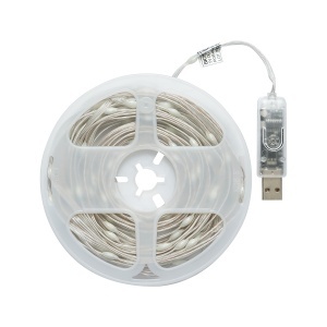 Banda LED smart decorativa 2W/m 5V cu telecomanda, control muzical, bluetooth, aplicatie USB, 10m RGB+IC IP68 Breckner Germany - Img 4