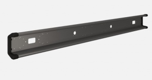 Bara metal protectie spate cu capete de plastic 1800 mm