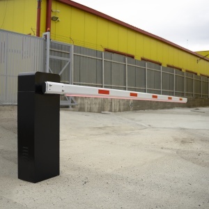 Bariera acces parcare stanga PNI BPL506S cu Led, lungime bariera 6m, telecomanda inclusa - Img 9