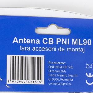 Bax 50 bucati antene CB PNI ML90 26-30MHz, 71 cm, 150W, fara cablu, compatibila cu orice conexiune PL259 - Img 7