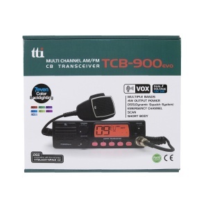 Bax cu 10 bucati statie radio CB TTi TCB-900 EVO, DSS, SQ, Dual Watch, Mic Gain, 12V-24V, conector dongle Bluetooth - Img 5