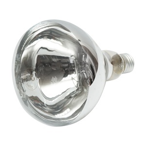 Bec pentru incalzire pui, animale cu infrarosu E27, 150W, 220V - Img 2